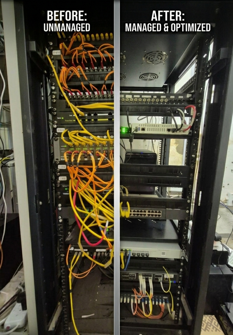 Main Gate Fibre Cabinet
